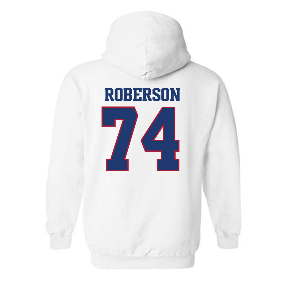 Arkansas - NCAA Football : Terence Roberson - Classic Shersey Hooded Sweatshirt-1