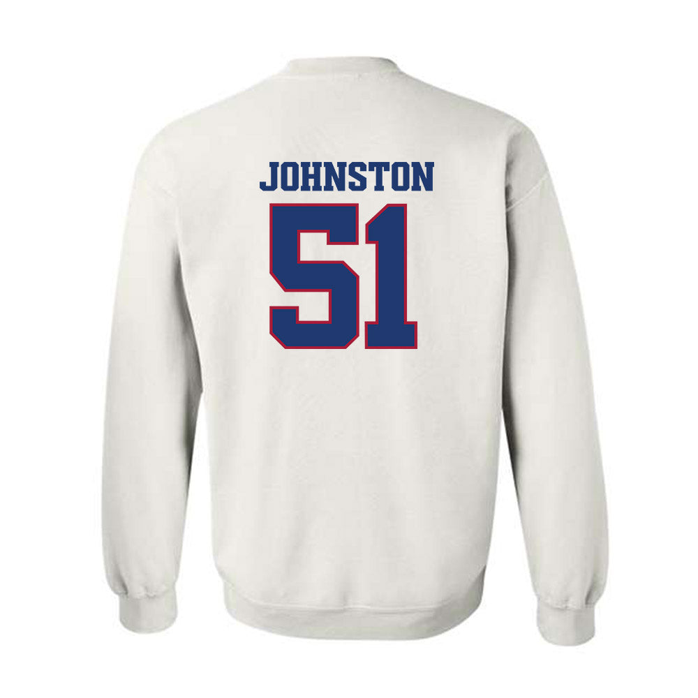 Arkansas - NCAA Football : Adam Johnston - Classic Shersey Crewneck Sweatshirt-1