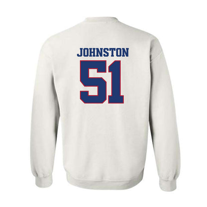 Arkansas - NCAA Football : Adam Johnston - Classic Shersey Crewneck Sweatshirt-1