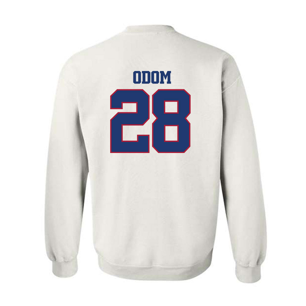 Arkansas - NCAA Football : Trajen Odom - Classic Shersey Crewneck Sweatshirt-1