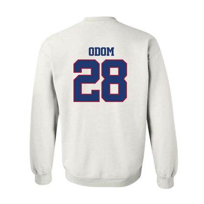 Arkansas - NCAA Football : Trajen Odom - Classic Shersey Crewneck Sweatshirt-1