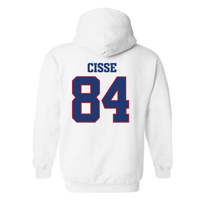 Arkansas - NCAA Football : Ismael Cisse - Classic Shersey Hooded Sweatshirt-1