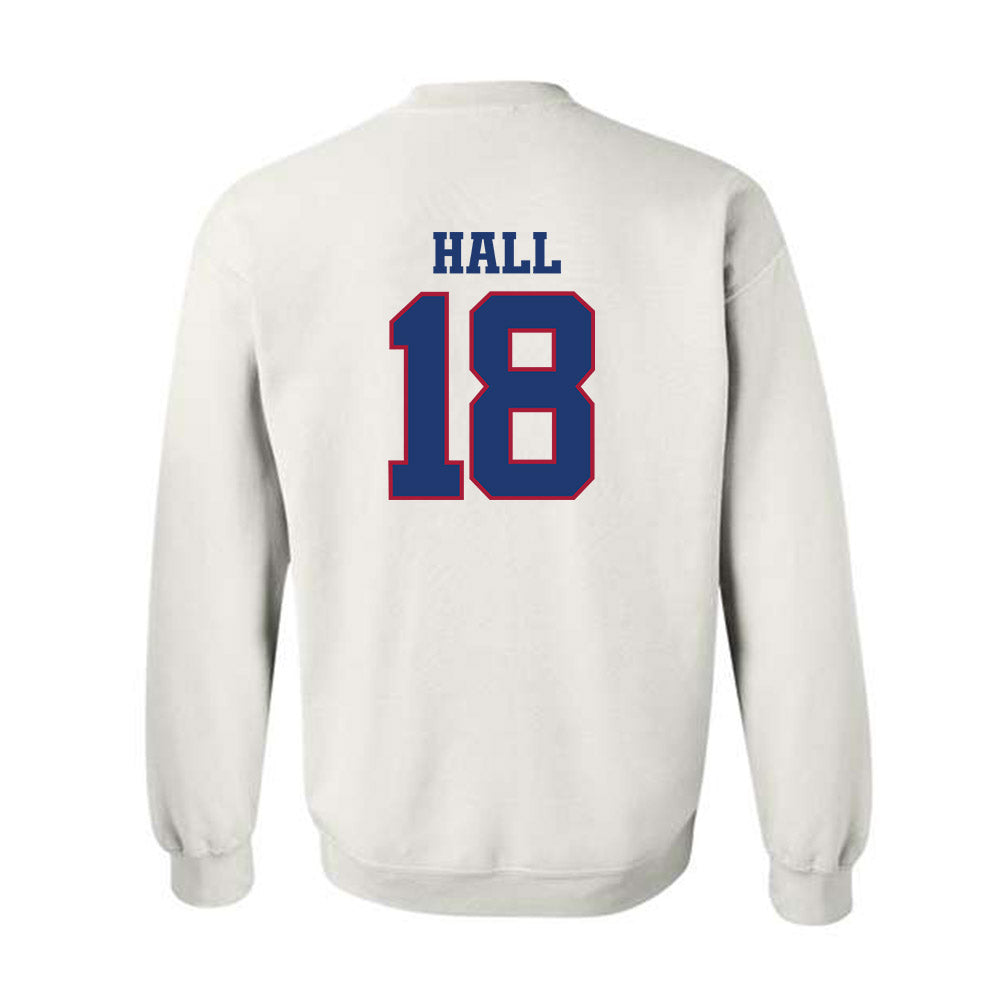 Arkansas - NCAA Football : Jude Hall - Classic Shersey Crewneck Sweatshirt-1