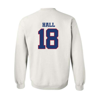 Arkansas - NCAA Football : Jude Hall - Classic Shersey Crewneck Sweatshirt-1