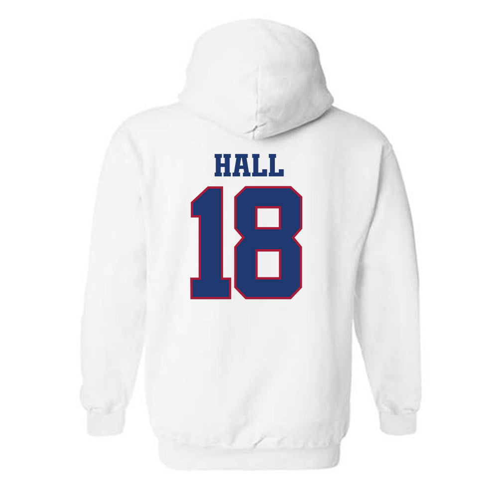Arkansas - NCAA Football : Jude Hall - Classic Shersey Hooded Sweatshirt-1