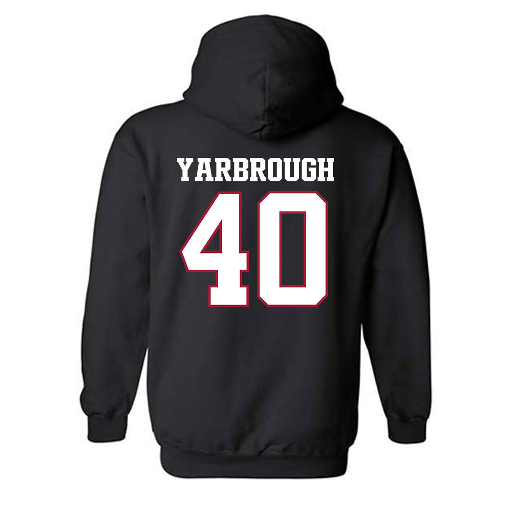 Arkansas - NCAA Football : Colton Yarbrough - Classic Shersey Hooded Sweatshirt-1