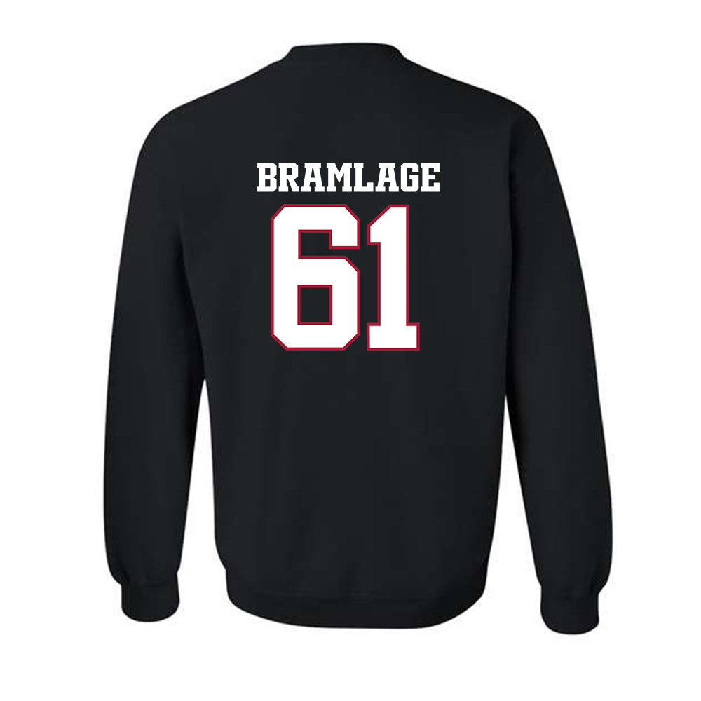Arkansas - NCAA Football : Kaden Bramlage - Classic Shersey Crewneck Sweatshirt-1