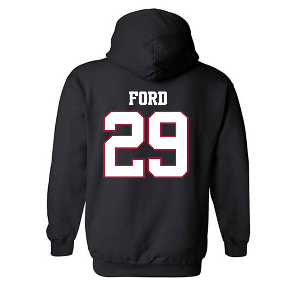 Arkansas - NCAA Football : Brandon Ford - Classic Shersey Hooded Sweatshirt-1