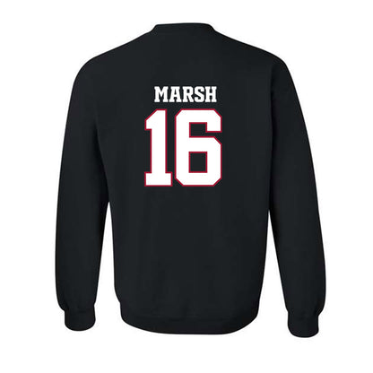 Arkansas - NCAA Football : Kourtlan Marsh - Classic Shersey Crewneck Sweatshirt-1