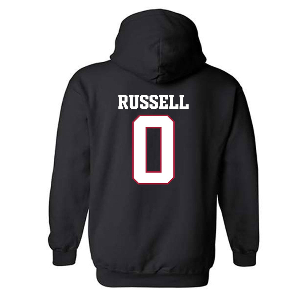 Arkansas - NCAA Football : Braylen Russell - Classic Shersey Hooded Sweatshirt-1