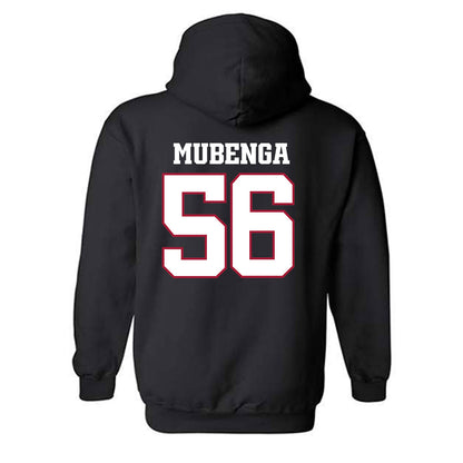 Arkansas - NCAA Football : Ben Mubenga - Classic Shersey Hooded Sweatshirt-1