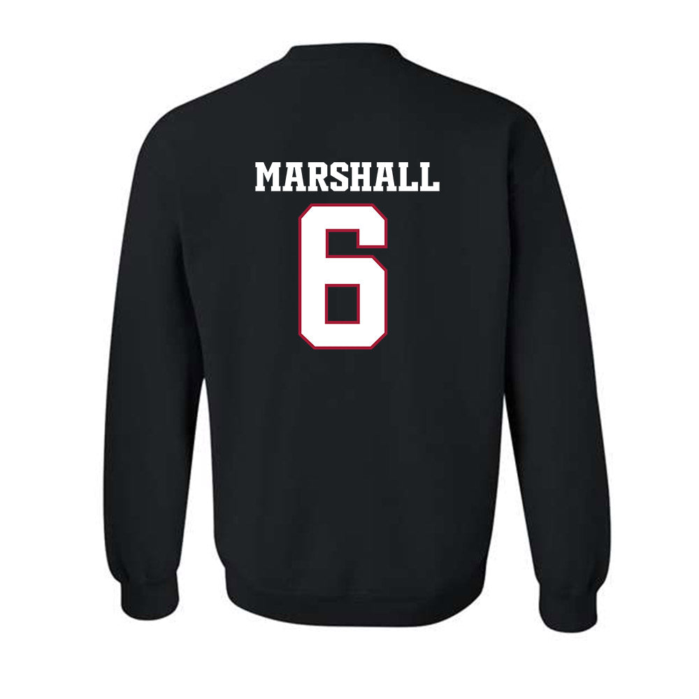 Arkansas - NCAA Football : Chris Marshall - Classic Shersey Crewneck Sweatshirt-1