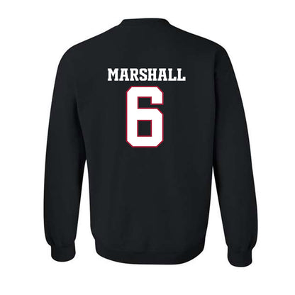 Arkansas - NCAA Football : Chris Marshall - Classic Shersey Crewneck Sweatshirt-1