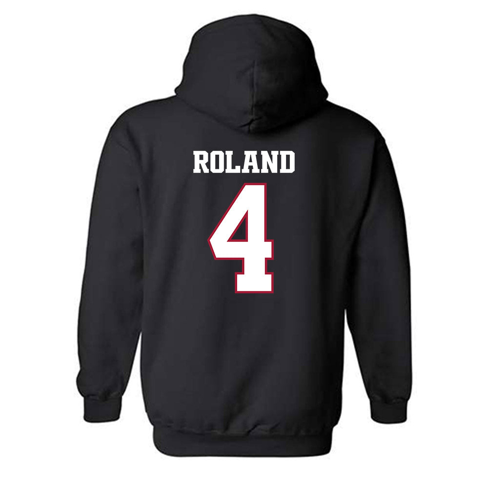 Arkansas - NCAA Football : Lakhi Roland - Classic Shersey Hooded Sweatshirt-1