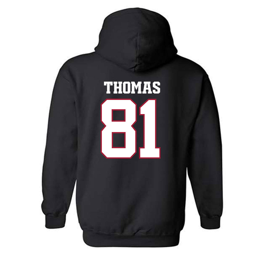 Arkansas - NCAA Football : Dai'Shaun Thomas - Classic Shersey Hooded Sweatshirt-1
