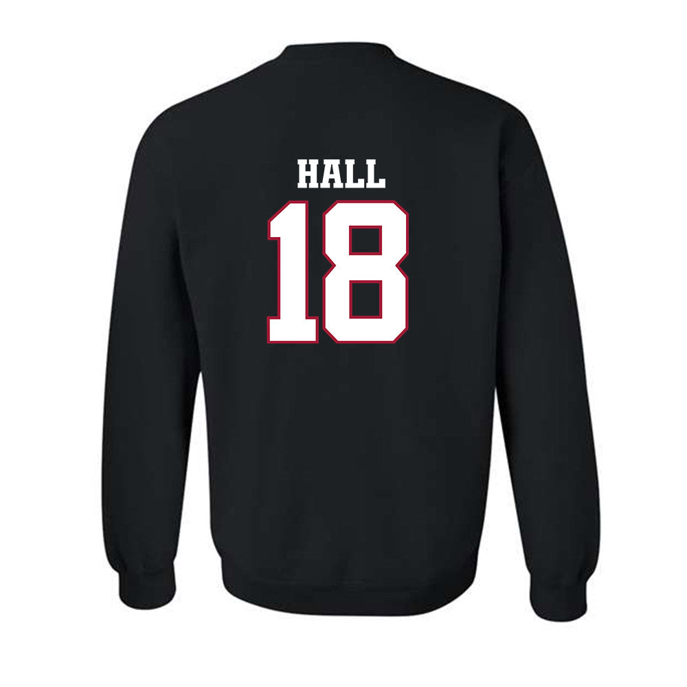 Arkansas - NCAA Football : Jude Hall - Classic Shersey Crewneck Sweatshirt-1