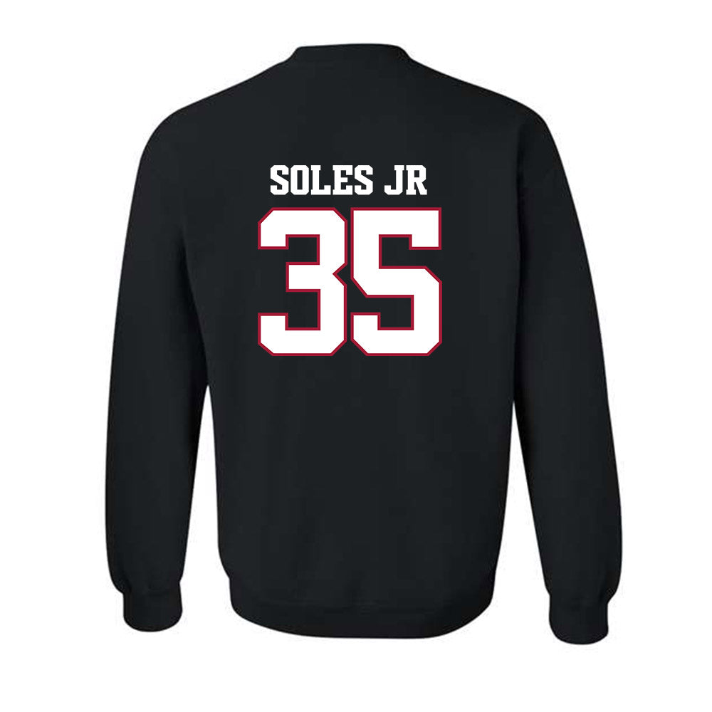 Arkansas - NCAA Football : Steven Soles Jr. - Classic Shersey Crewneck Sweatshirt-1