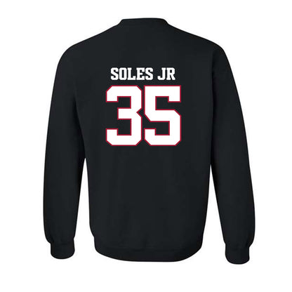 Arkansas - NCAA Football : Steven Soles Jr. - Classic Shersey Crewneck Sweatshirt-1
