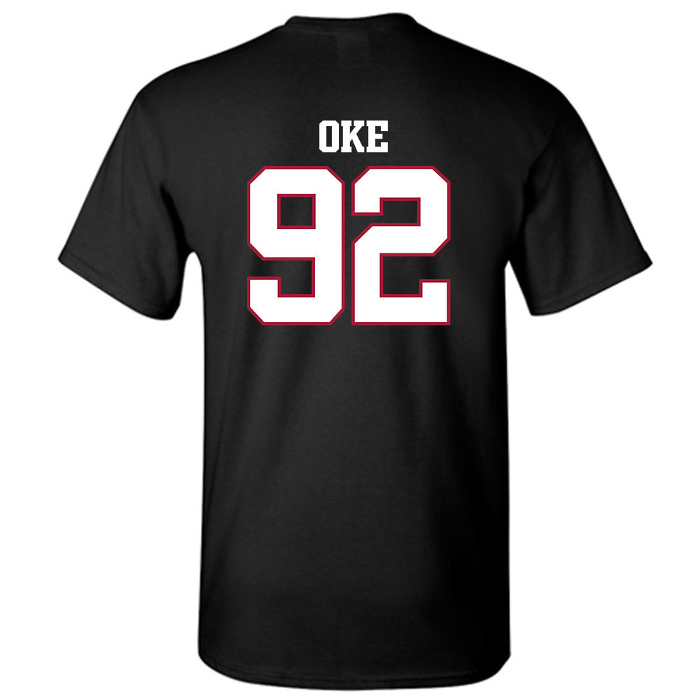 Arkansas - NCAA Football : David Oke - Classic Shersey T-Shirt-1