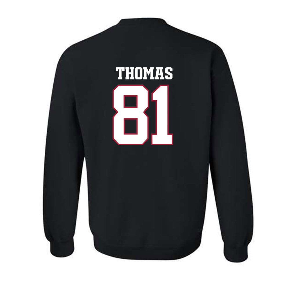 Arkansas - NCAA Football : Dai'Shaun Thomas - Classic Shersey Crewneck Sweatshirt-1