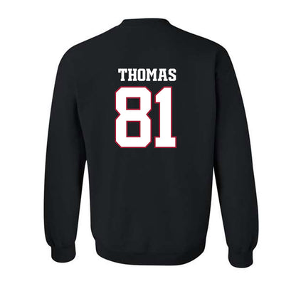 Arkansas - NCAA Football : Dai'Shaun Thomas - Classic Shersey Crewneck Sweatshirt-1