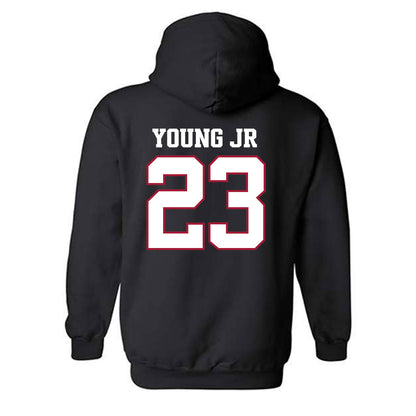 Arkansas - NCAA Football : Kevin Young Jr. - Classic Shersey Hooded Sweatshirt-1