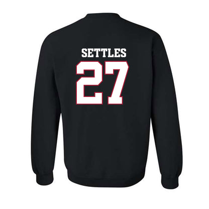 Arkansas - NCAA Football : Cameron Settles - Classic Shersey Crewneck Sweatshirt-1