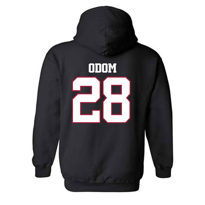 Arkansas - NCAA Football : Trajen Odom - Classic Shersey Hooded Sweatshirt-1