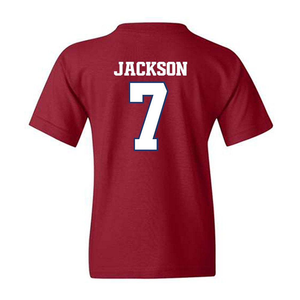 Arkansas - NCAA Football : KJ Jackson - Classic Shersey Youth T-Shirt-1