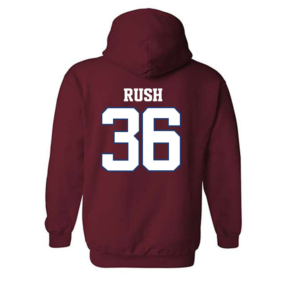 Arkansas - NCAA Football : Gavin Rush - Classic Shersey Hooded Sweatshirt-1