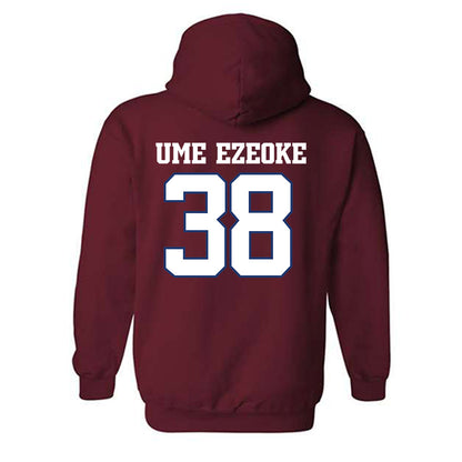 Arkansas - NCAA Football : Bradley Ume-Ezeoke - Classic Shersey Hooded Sweatshirt-1
