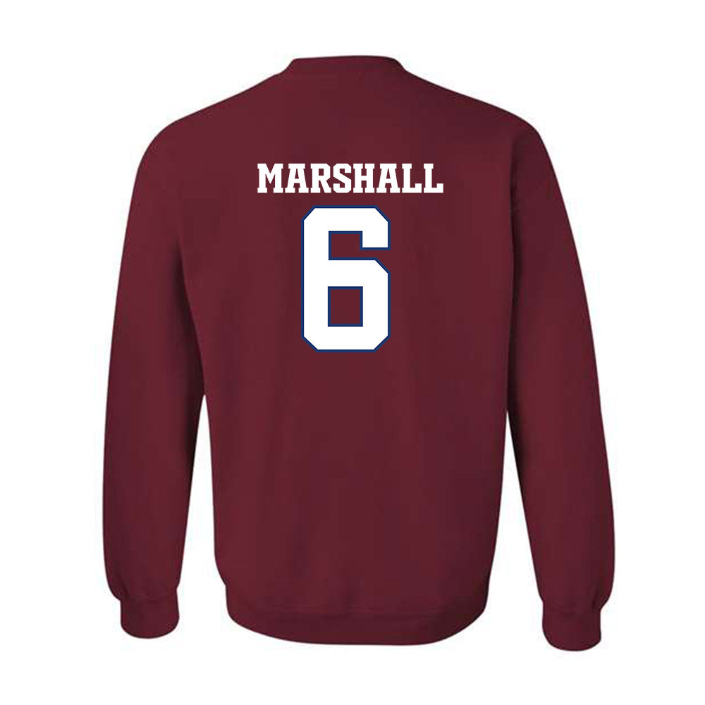 Arkansas - NCAA Football : Chris Marshall - Classic Shersey Crewneck Sweatshirt-1