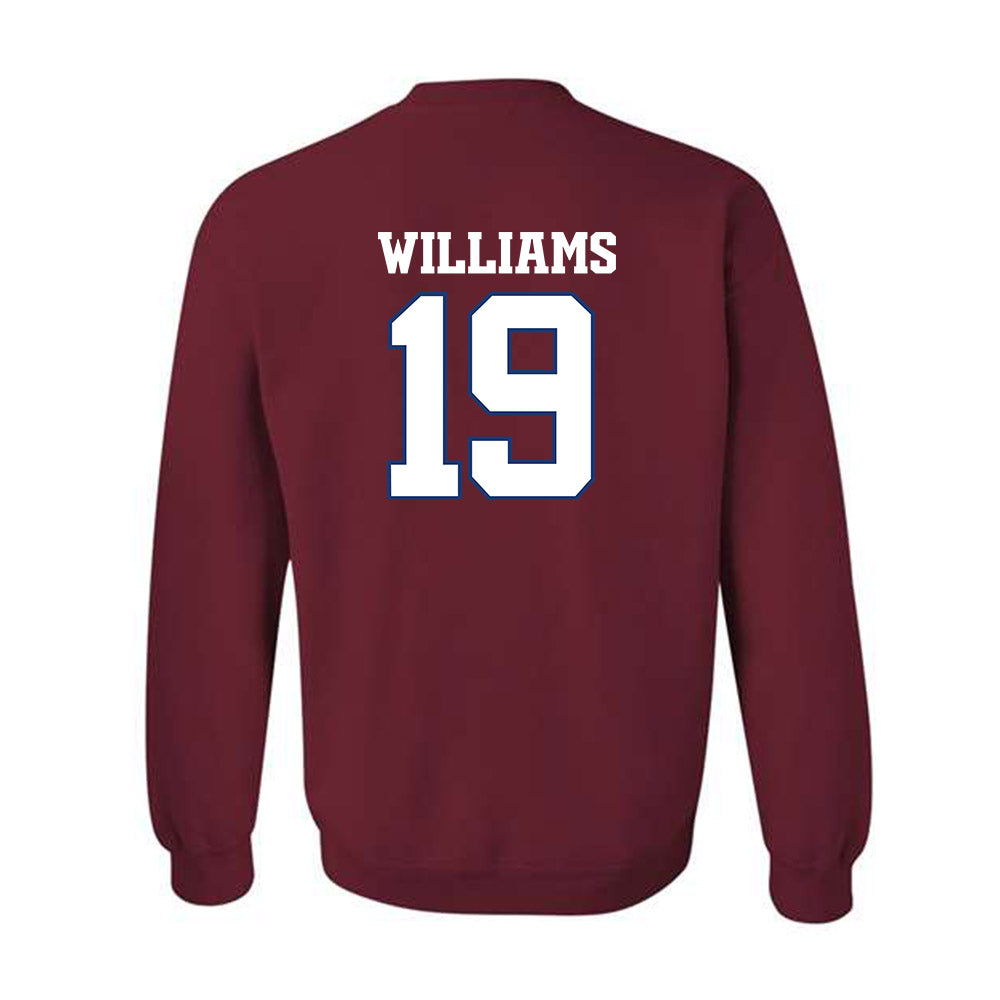 Arkansas - NCAA Football : Kyndrick Williams - Classic Shersey Crewneck Sweatshirt-1