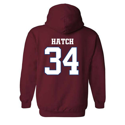 Arkansas - NCAA Football : Jathan Hatch - Classic Shersey Hooded Sweatshirt-1