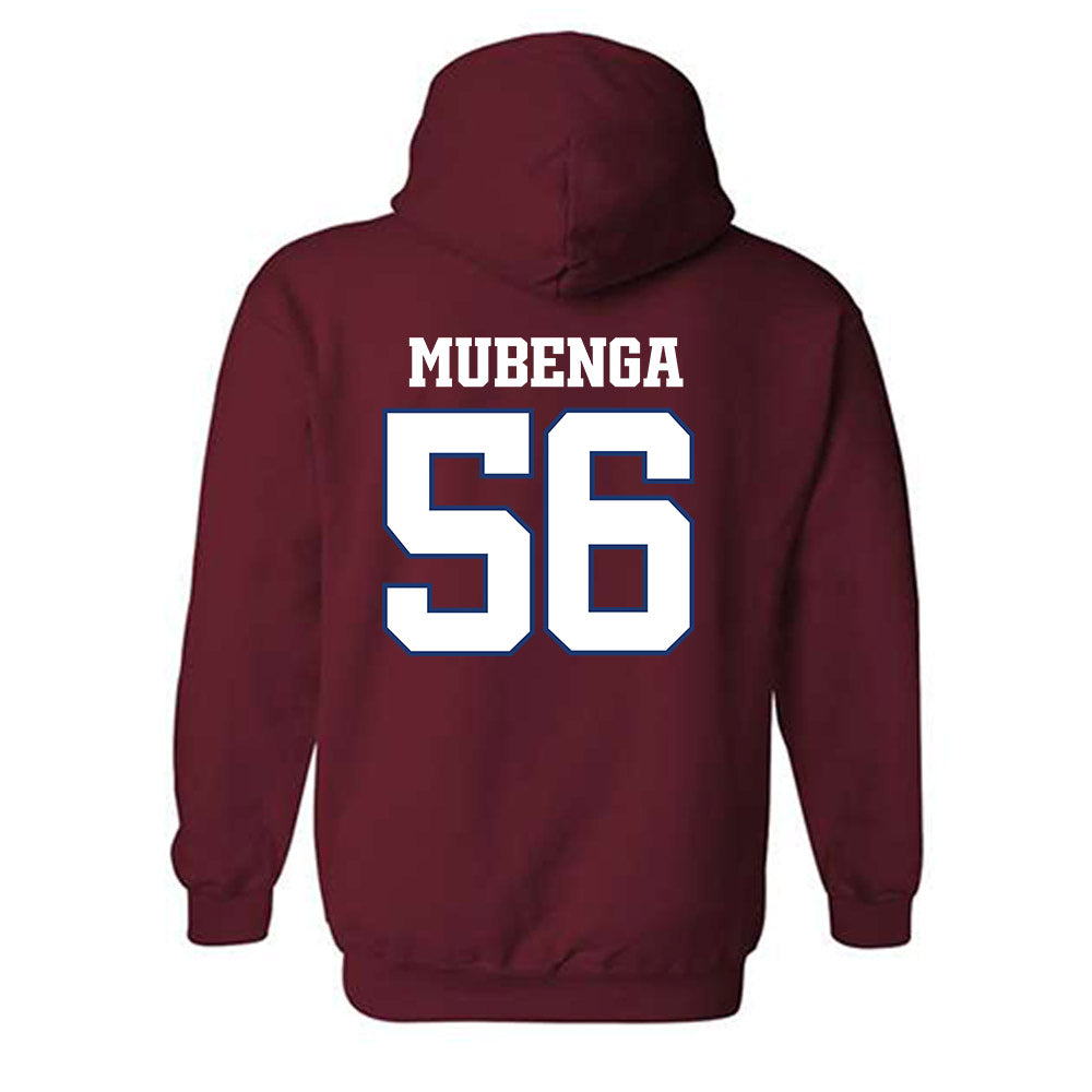 Arkansas - NCAA Football : Ben Mubenga - Classic Shersey Hooded Sweatshirt-1