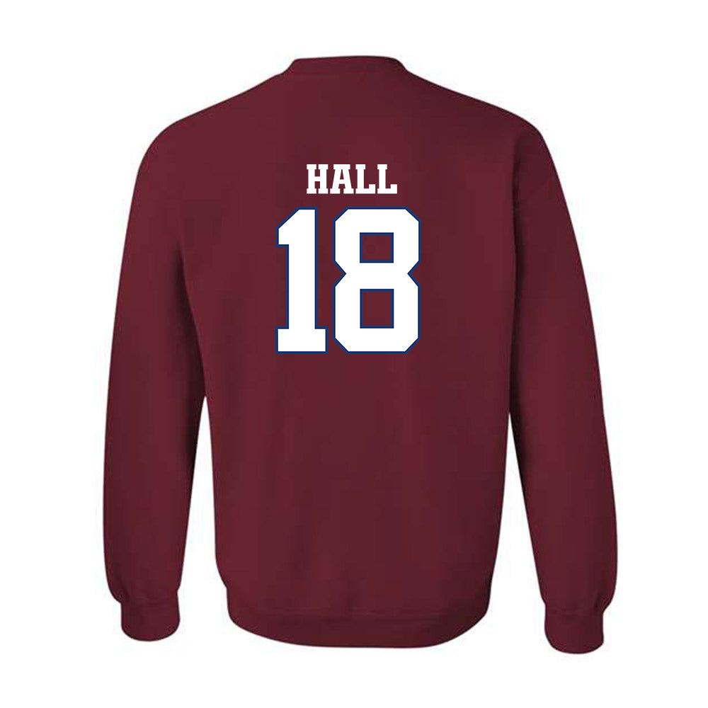 Arkansas - NCAA Football : Jude Hall - Classic Shersey Crewneck Sweatshirt-1