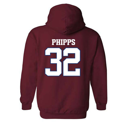 Arkansas - NCAA Football : Landon Phipps - Classic Shersey Hooded Sweatshirt-1