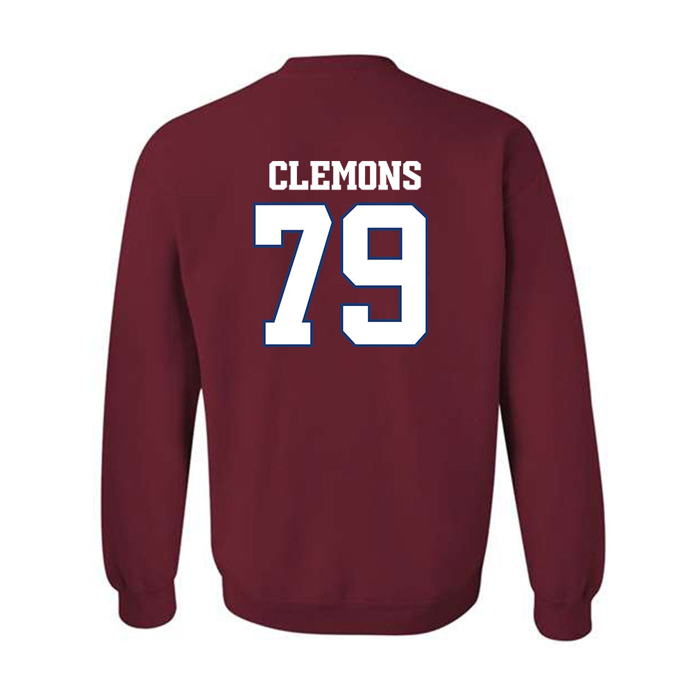 Arkansas - NCAA Football : Josiah Clemons - Classic Shersey Crewneck Sweatshirt-1