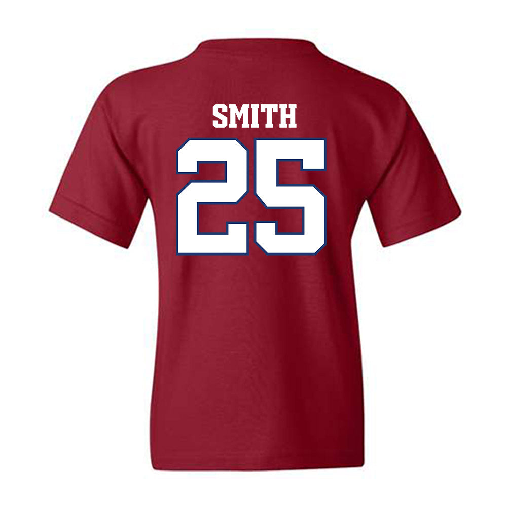 Arkansas - NCAA Football : Ja’Quavion Smith - Classic Shersey Youth T-Shirt-1