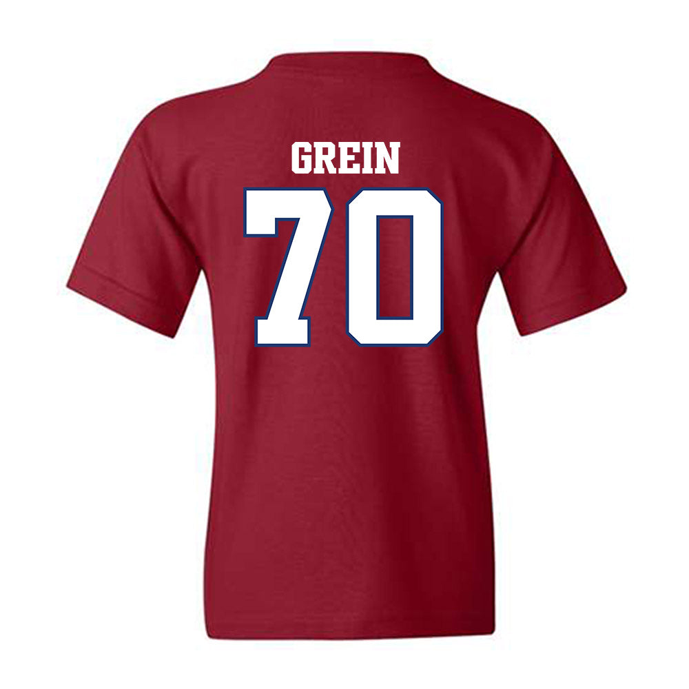 Arkansas - NCAA Football : Dan Grein - Classic Shersey Youth T-Shirt-1