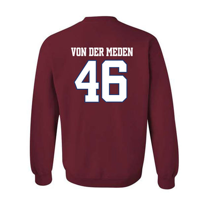 Arkansas - NCAA Football : Charlie von der Meden - Classic Shersey Crewneck Sweatshirt-1
