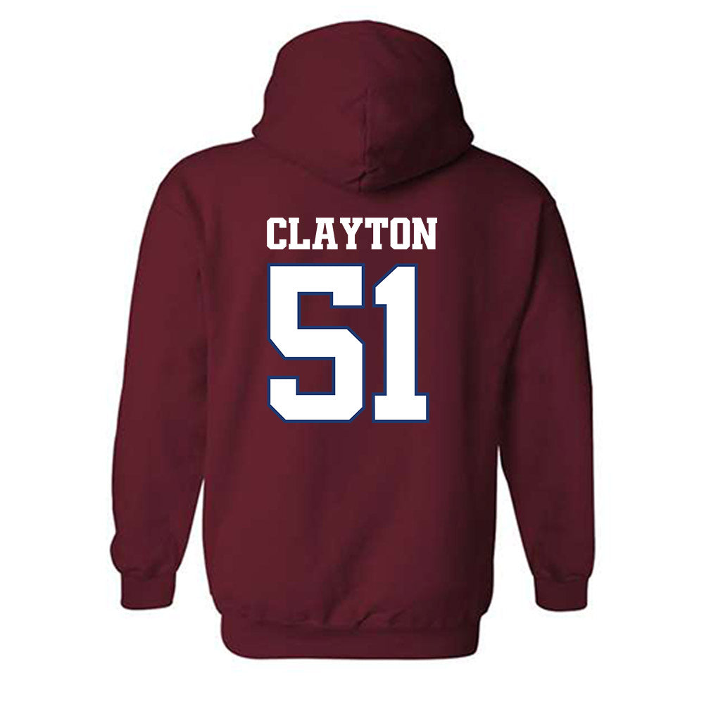 Arkansas - NCAA Football : Carey Clayton - Classic Shersey Hooded Sweatshirt-1