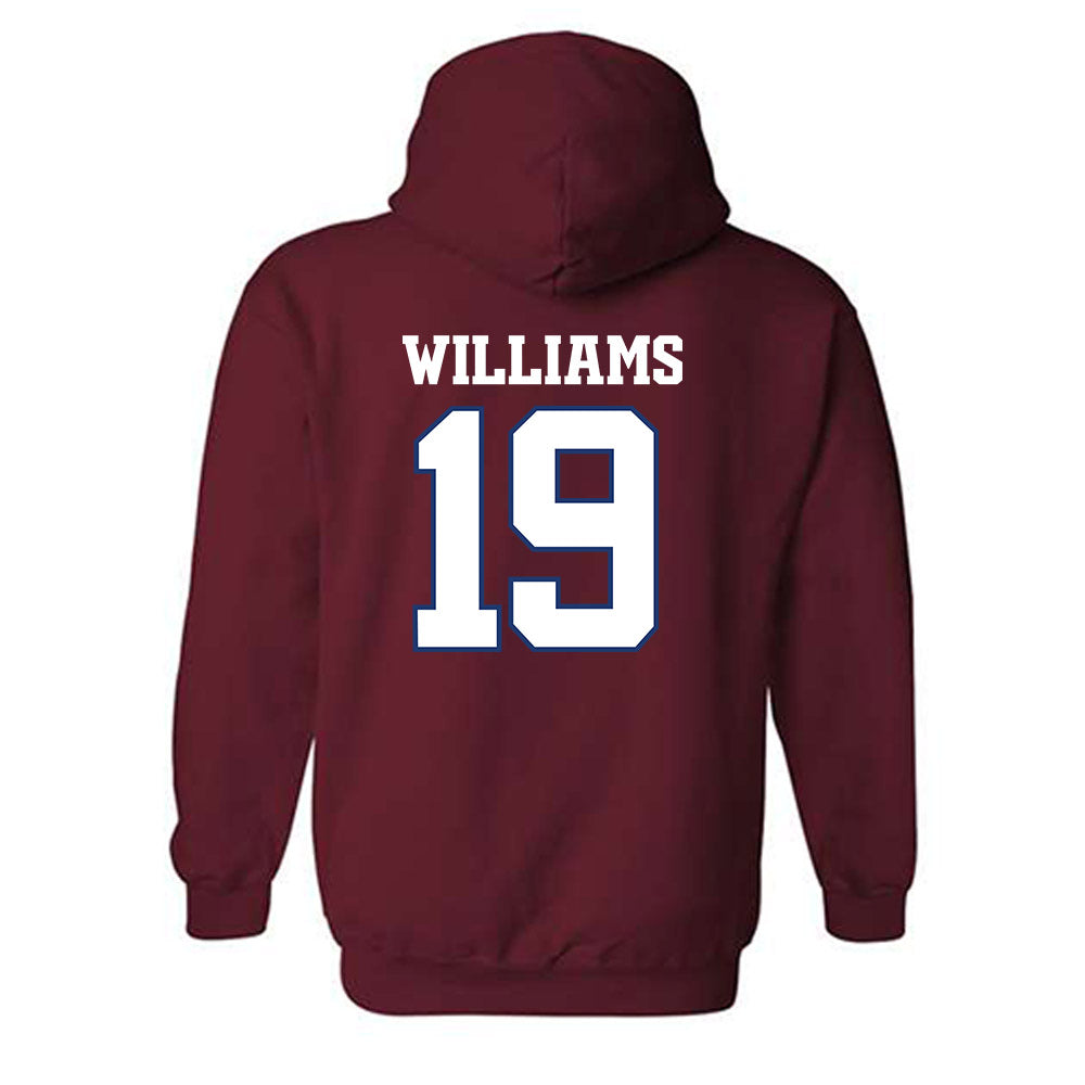 Arkansas - NCAA Football : Kyndrick Williams - Classic Shersey Hooded Sweatshirt-1