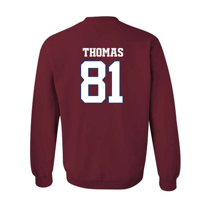 Arkansas - NCAA Football : Dai'Shaun Thomas - Classic Shersey Crewneck Sweatshirt-1