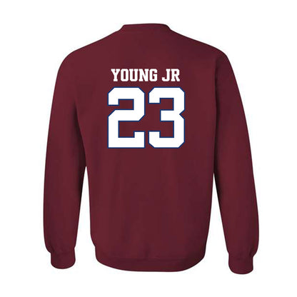 Arkansas - NCAA Football : Kevin Young Jr. - Classic Shersey Crewneck Sweatshirt-1