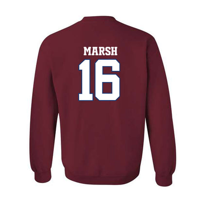 Arkansas - NCAA Football : Kourtlan Marsh - Classic Shersey Crewneck Sweatshirt-1