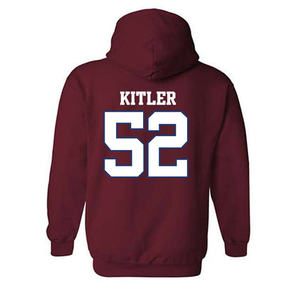 Arkansas - NCAA Football : Caden Kitler - Classic Shersey Hooded Sweatshirt-1