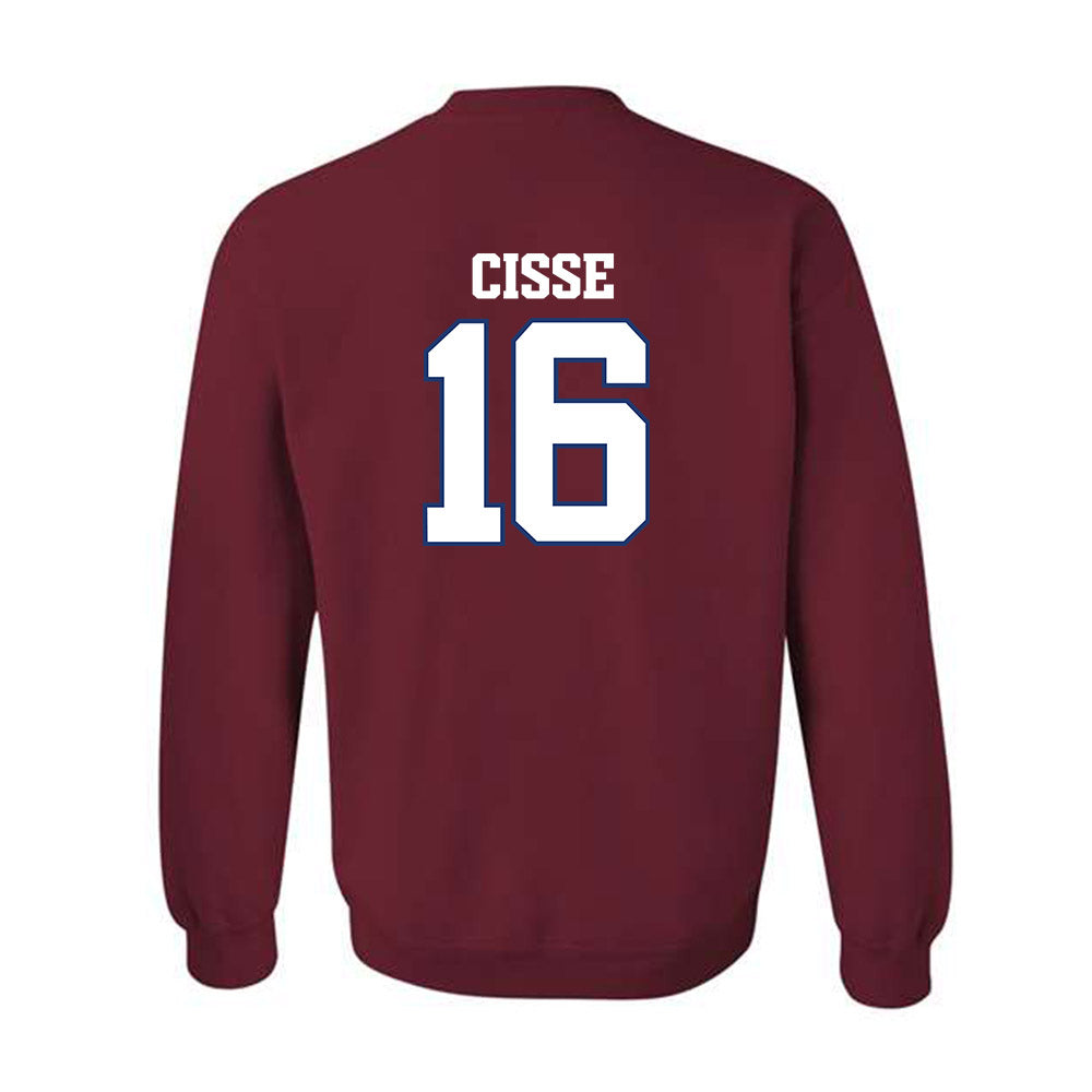 Arkansas - NCAA Football : Ismael Cisse - Classic Shersey Crewneck Sweatshirt-1