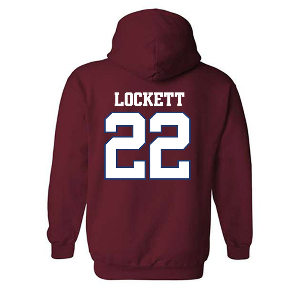 Arkansas - NCAA Football : Tay Lockett - Classic Shersey Hooded Sweatshirt-1