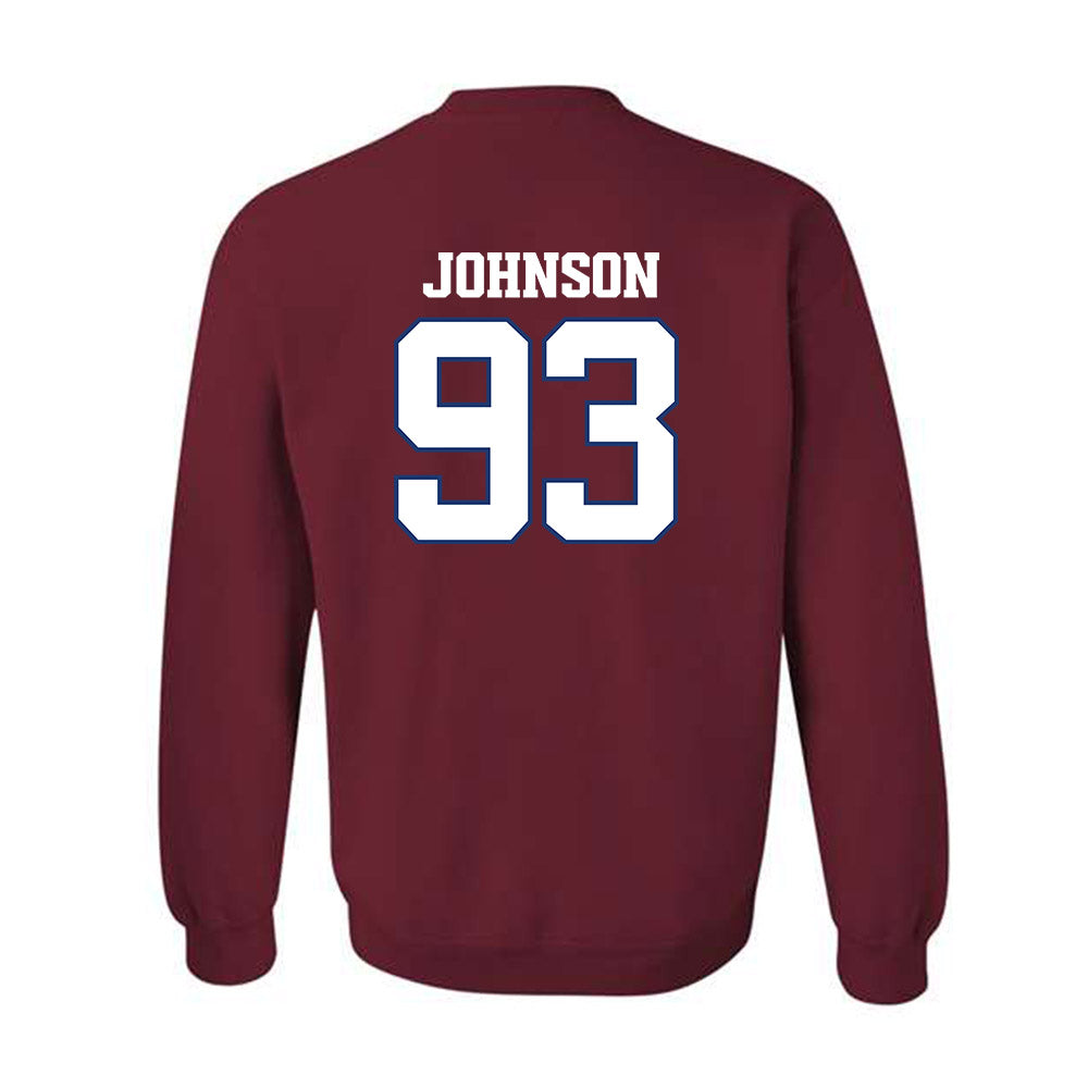 Arkansas - NCAA Football : Keiundre Johnson - Classic Shersey Crewneck Sweatshirt-1